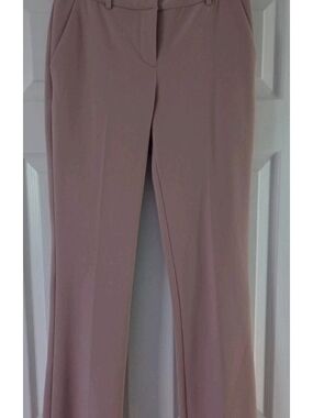 Express Brand Womens Columnist Barely Boot Mid Rise Pants 4R NWOT Pink